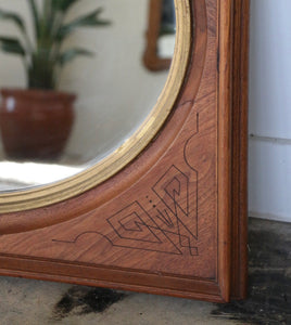 Vintage Carved Wall Mirror