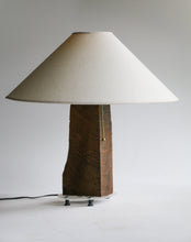 Load image into Gallery viewer, Handmade Live Edge Wooden Table Lamp by Lee Mumford
