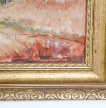 Load image into Gallery viewer, Framed Vintage Landscape Oil Painting
