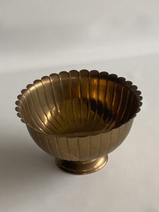 Brass Pedestal Bowl