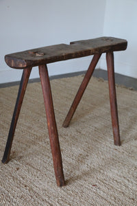 Antique Splayed Leg Console //Bench