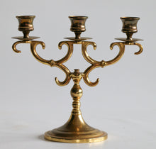 Load image into Gallery viewer, Brass Candelabra
