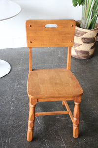 Vintage Wooden Side Chair