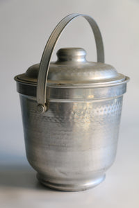 1970s Italy Hammered Metal Ice
Bucket