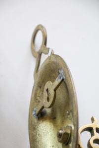 Pair of Brass Sconces