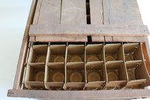 Load image into Gallery viewer, Antique Wooden Egg Crate
