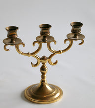 Load image into Gallery viewer, Brass Candelabra
