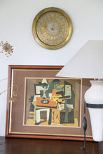 Load image into Gallery viewer, Framed Three Musicians print by Pablo Picasso
