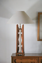 Load image into Gallery viewer, Pair of Teak Mid Century Modern Lamps
