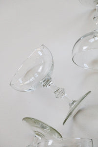 Set of Six Coupe Glasses