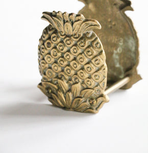 Brass Pineapple Napkin Holder