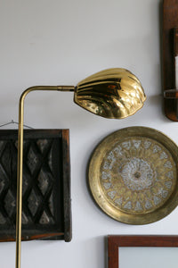 Brass Adjustable Shell Lamp