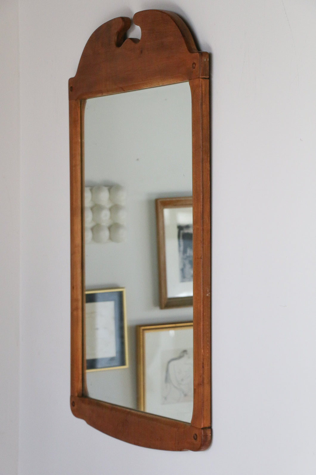 Antique Arts & Crafts Wall Mirror