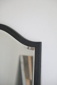 Antique Full Length Beveled Mirror