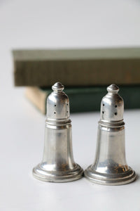 Pewter Salt & Pepper Shakers