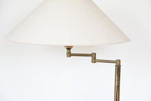 Load image into Gallery viewer, Vintage Brass Floor Lamp
