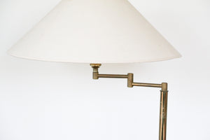 Vintage Brass Floor Lamp