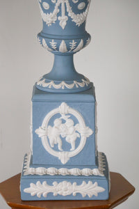 Wedgwood Style Jasperware Table Lamp