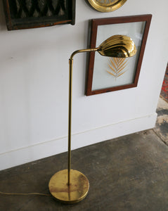 Brass Adjustable Shell Lamp