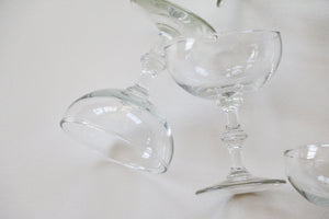 Set of Six Coupe Glasses