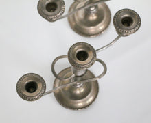 Load image into Gallery viewer, Pair of Silver Candelabras
