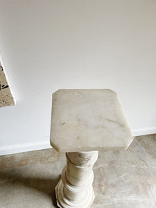 19th Century Marble Pedestal