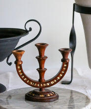 Load image into Gallery viewer, Morello Wooden Candelabra
