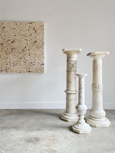 19th Century Marble Pedestal