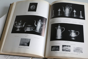 Set of Vintage Hardcover Books on Pewter & Tableware