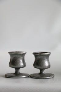 Pewter Candlesticks