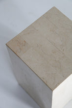 Load image into Gallery viewer, Travertine Side Table
