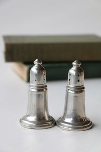 Pewter Salt & Pepper Shakers