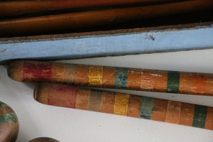 Antique Croquet Set