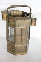 Load image into Gallery viewer, Antique Asian Street Food Brass Noodle Cart Tiffin Box with Accessories
