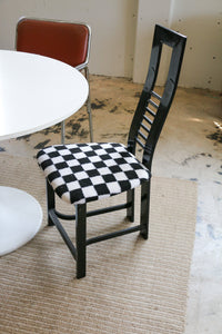 Post Modern Checkered Chair