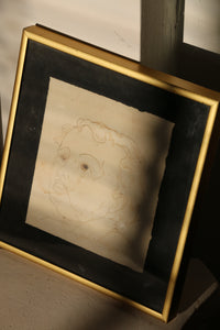 Framed Antique Portrait circa 1822