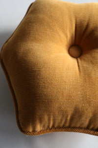 Yellow Corduroy Pillow