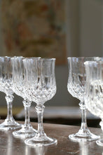 Load image into Gallery viewer, Set of Six Crystal Wine Glasses
