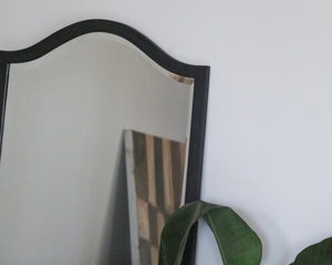 Antique Full Length Beveled Mirror