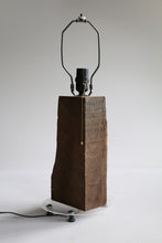 Load image into Gallery viewer, Handmade Live Edge Wooden Table Lamp by Lee Mumford
