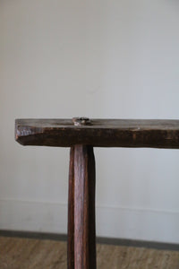 Antique Splayed Leg Console //Bench