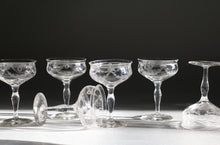 Load image into Gallery viewer, Set of Six Coupe Glasses
