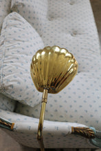 Load image into Gallery viewer, Brass Adjustable Shell Lamp
