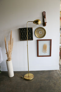 Brass Adjustable Shell Lamp