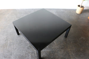 Mid Century Modern Designer Lacquered Parsons Coffee Table