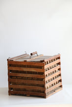 Load image into Gallery viewer, Antique Wooden Egg Crate
