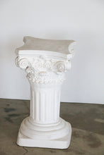 Load image into Gallery viewer, Vintage Neoclassical - Style Column
Plaster Pedestal / Side Table
