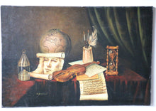 Load image into Gallery viewer, Vintage Still Life  Oil Painting
