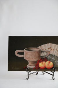 Still Life Oil Painting on Board by Syman Cowles