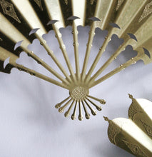 Load image into Gallery viewer, Pair of Brass Wall Fans
